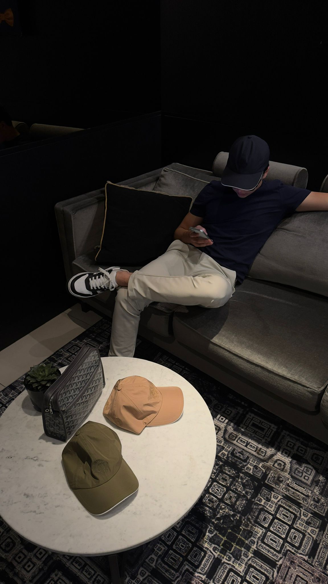 Navy Blue Baseball Cap