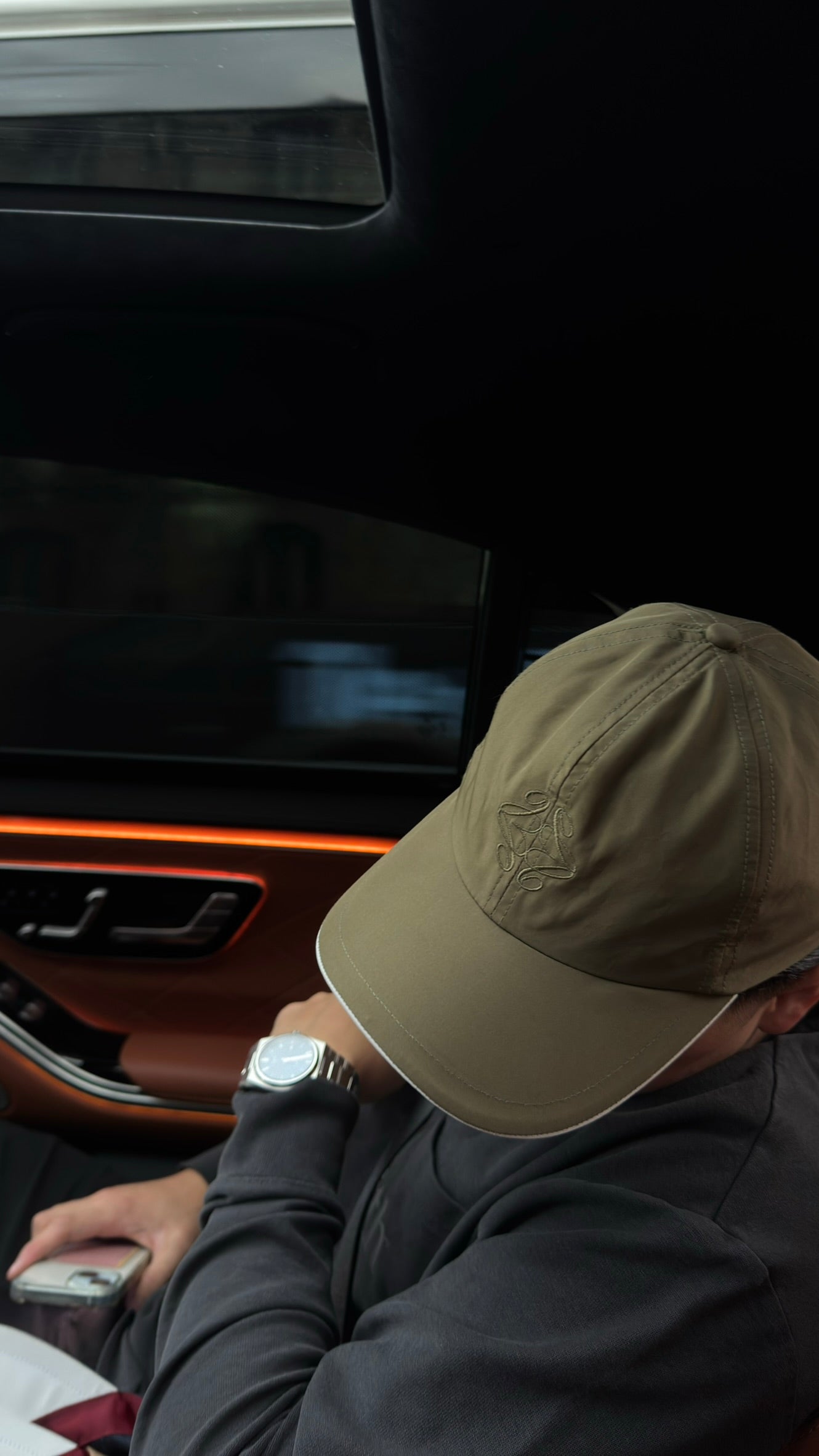 Olive Green Baseball Cap